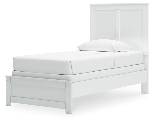 Bostwick Shoals Panel Bed With Mirrored Dresser And Nightstand