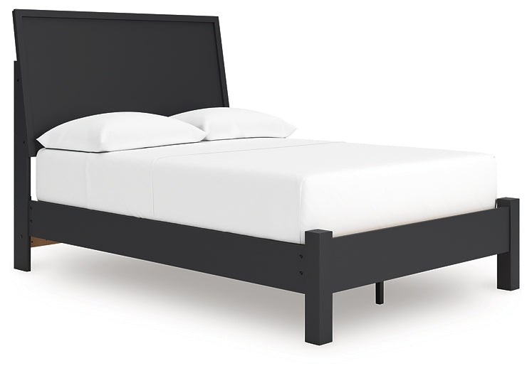 Danziar Panel Bed
