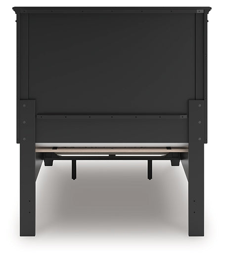 Lanolee Panel Storage Bed