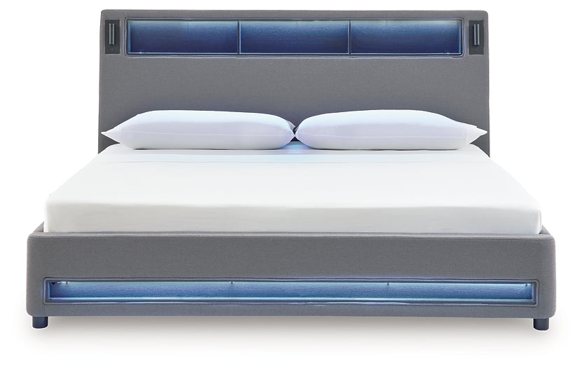 Verishaw California Upholstered Bed