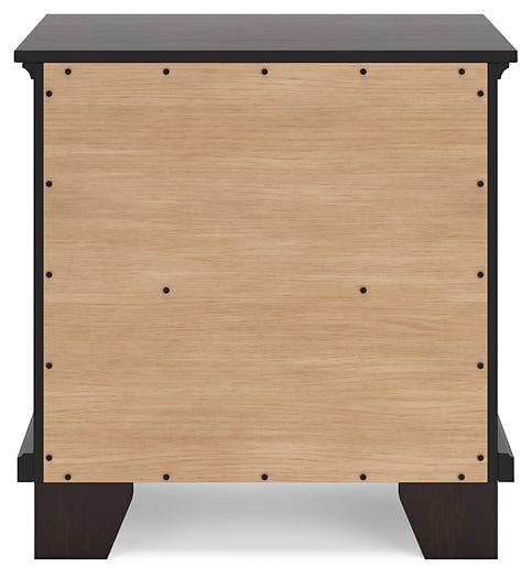 Covetown California Panel Bed With Mirrored Dresser, Chest And Nightstand