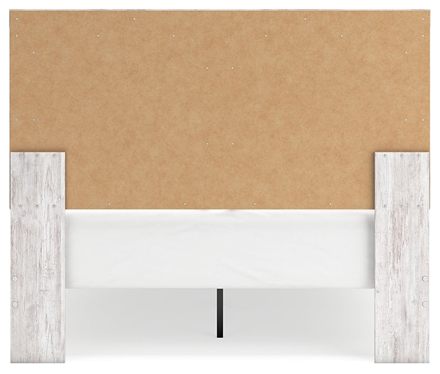 Cayboni Panel Bed With Mirrored Dresser And Chest