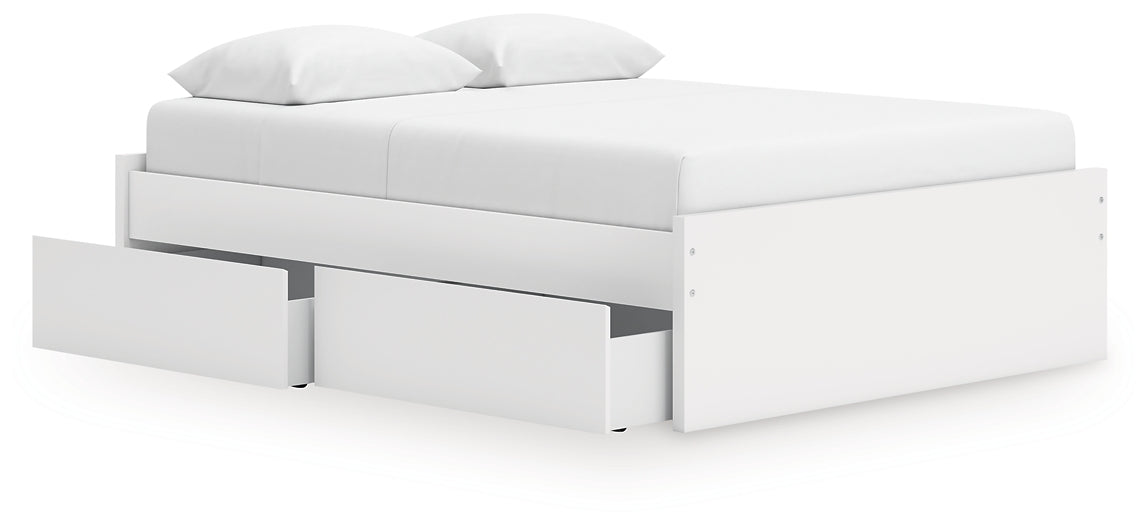 Onita Platform Bed With 1 Side Storage