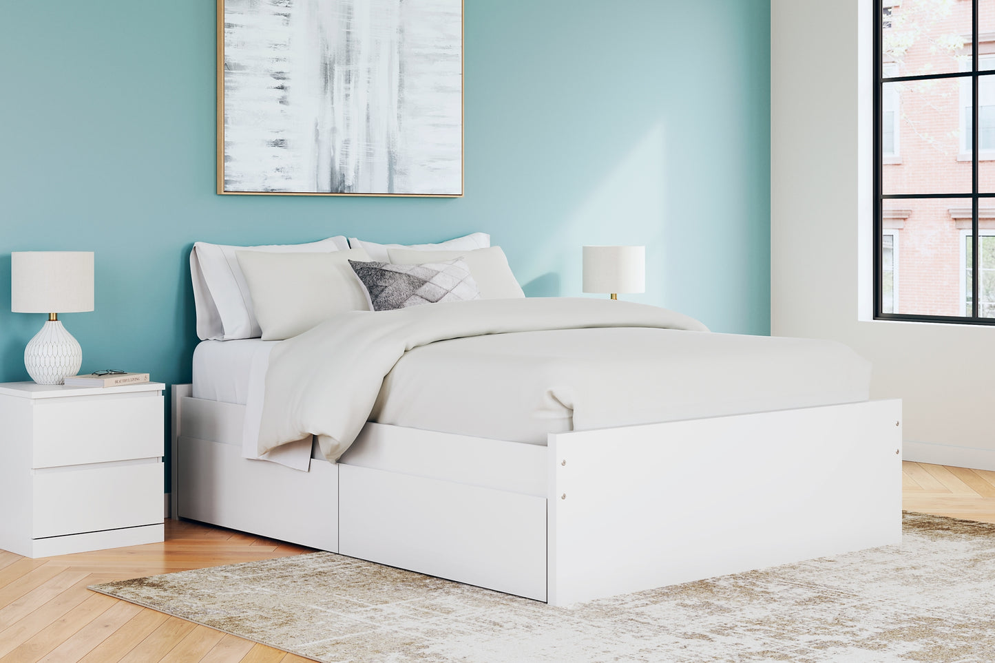 Onita Platform Bed With 1 Side Storage