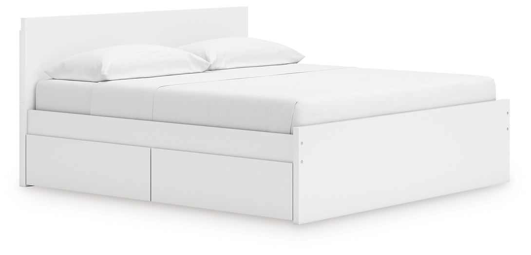 Onita Panel Platform Bed With Storage