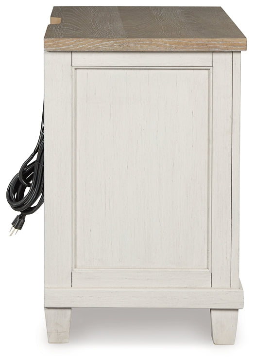 Shaybrock Panel Bed With Mirrored Dresser, Chest And Nightstand