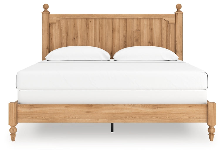 Aleaport Panel Bed With Mirrored Dresser And Nightstand