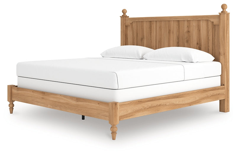 Aleaport Panel Bed With Mirrored Dresser And Nightstand