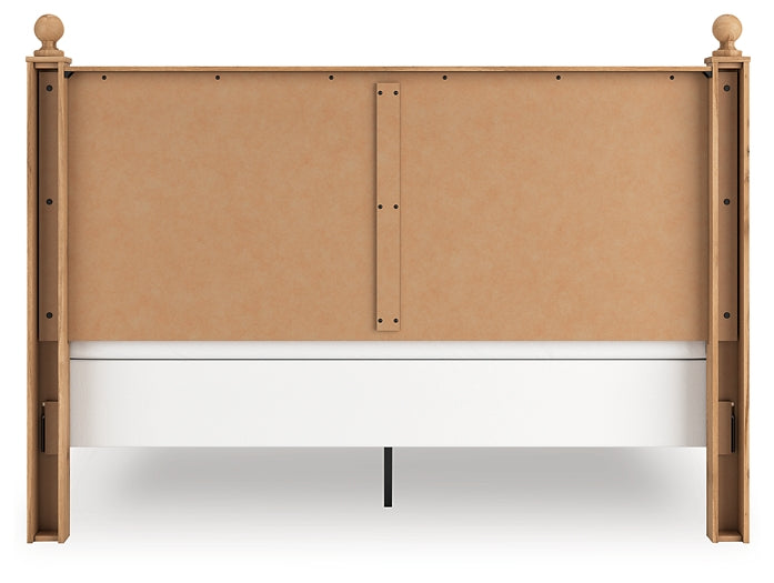 Aleaport Panel Bed With Mirrored Dresser And Nightstand