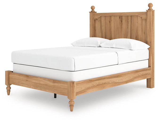 Aleaport Panel Bed With Mirrored Dresser And Nightstand