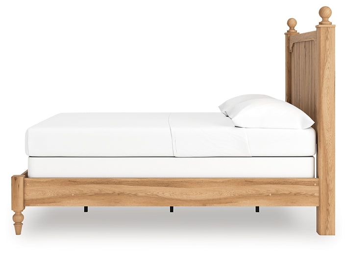 Aleaport Panel Bed With Mirrored Dresser And Nightstand