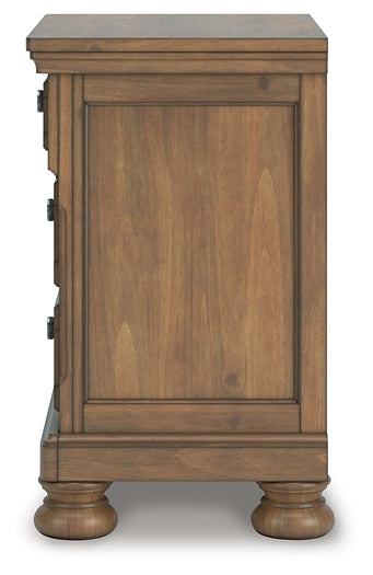 Feddinger California Panel Bed With Mirrored Dresser, Chest And Nightstand