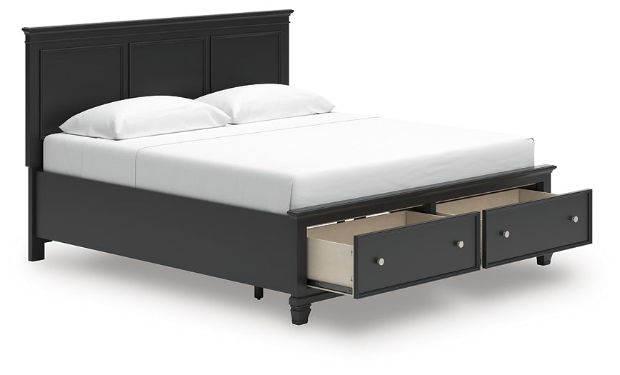 Lanolee Panel Storage Bed