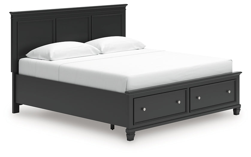 Lanolee Panel Storage Bed