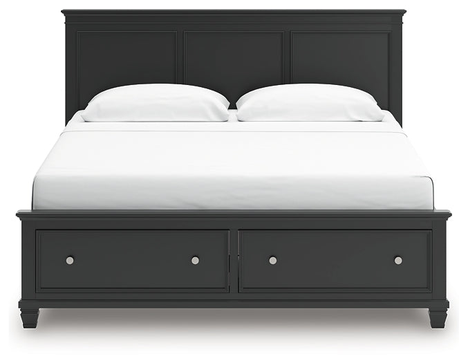 Lanolee Panel Storage Bed