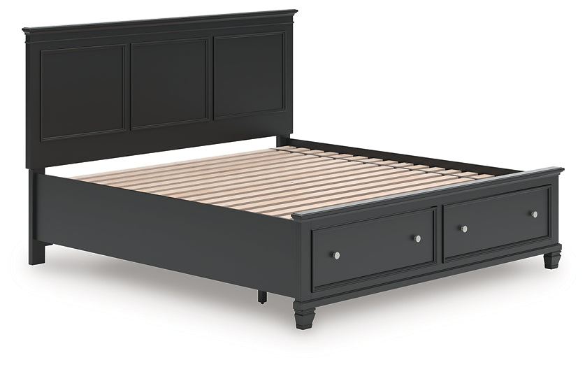Lanolee Panel Storage Bed
