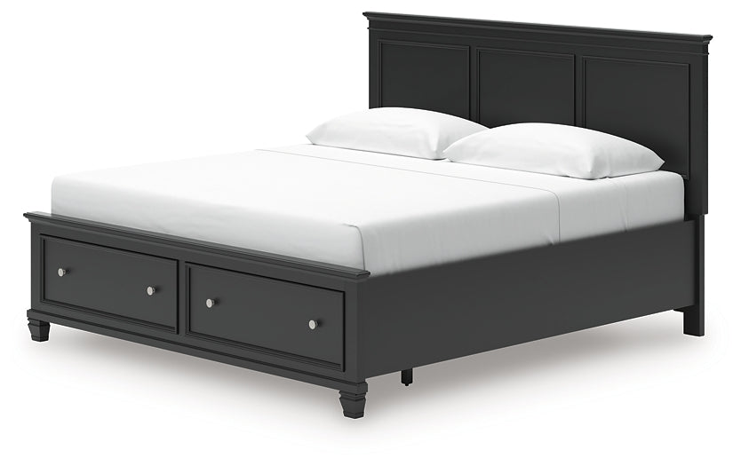 Lanolee Panel Storage Bed