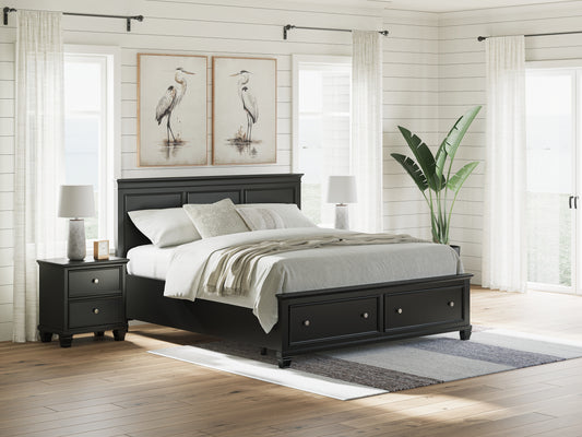 Lanolee California Panel Storage Bed