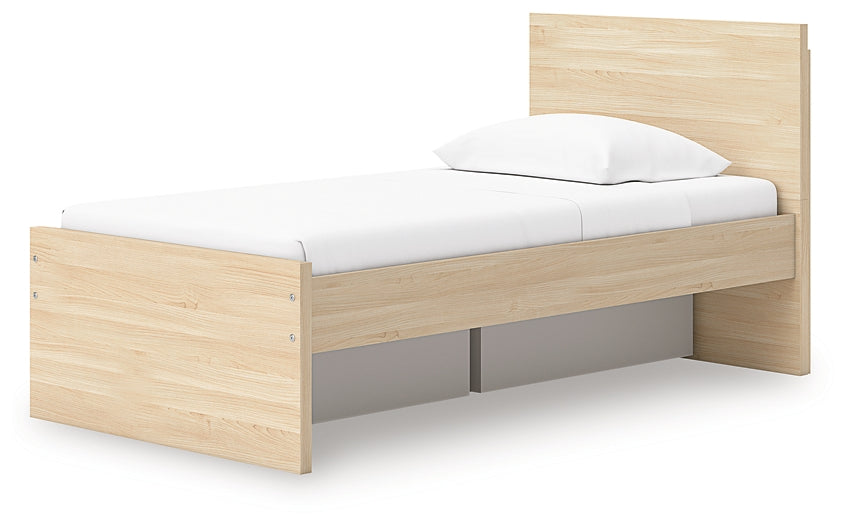 Onita Panel Platform Bed With 1 Side Storage