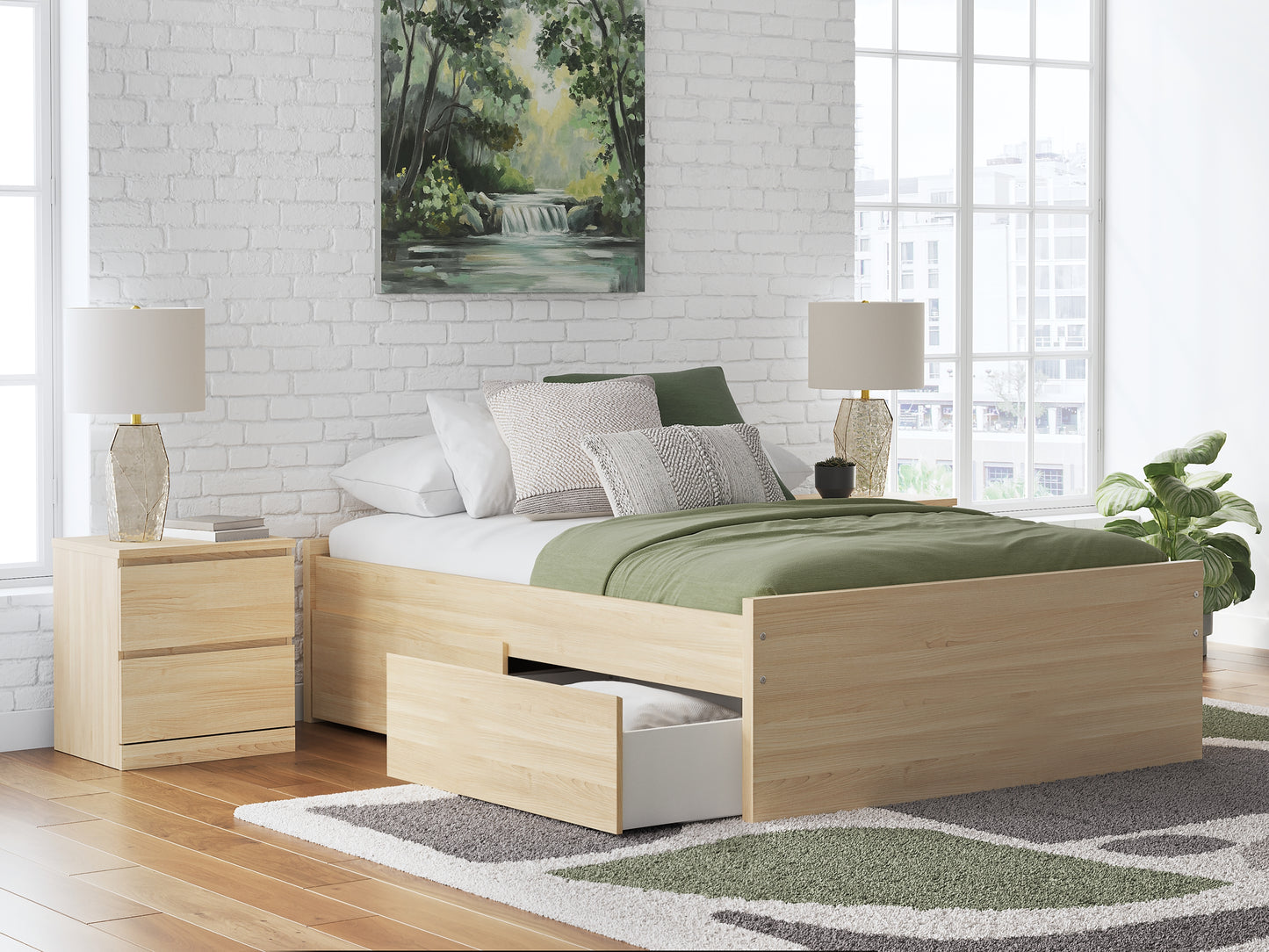 Onita Platform Bed With 2 Side Storage