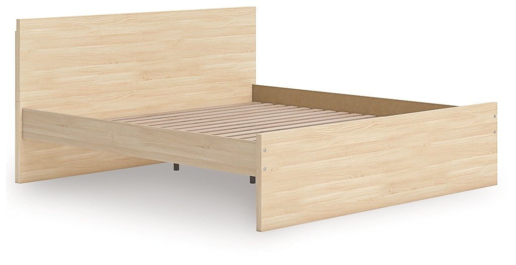 Onita Panel Platform Bed With 2 Side Storage