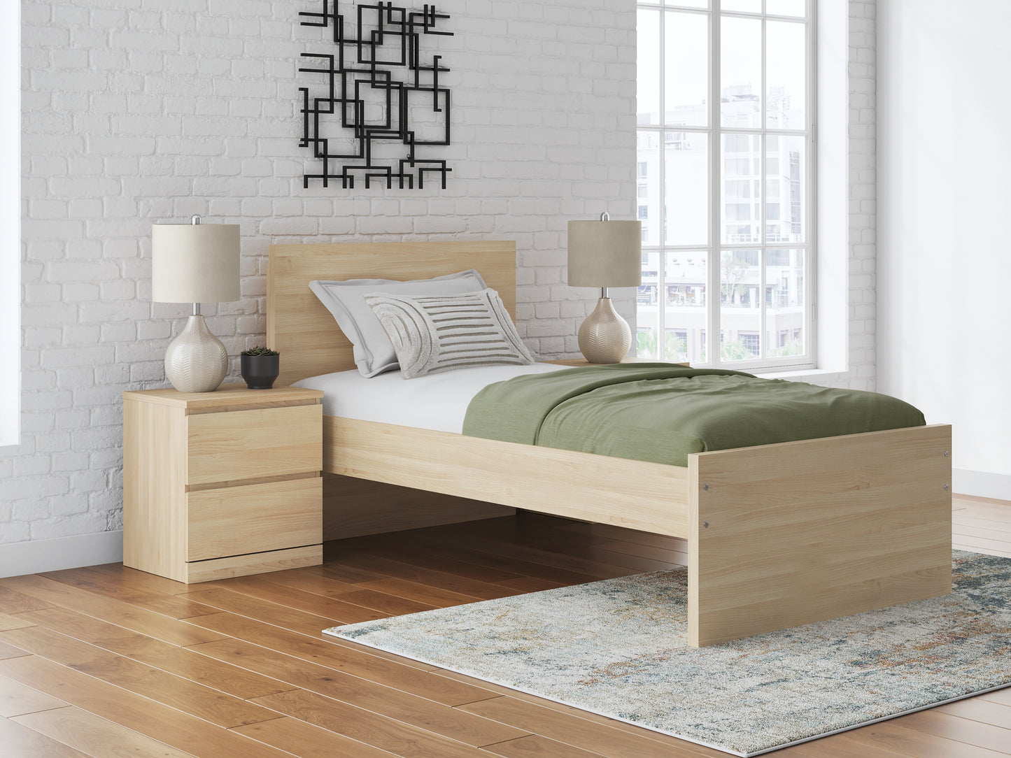 Onita Panel Platform Bed