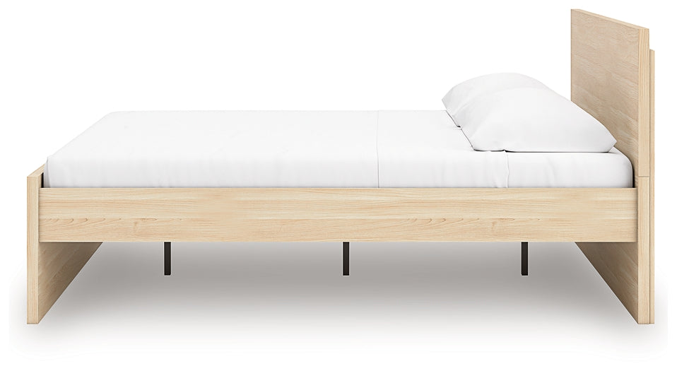 Onita Panel Platform Bed With 2 Side Storage