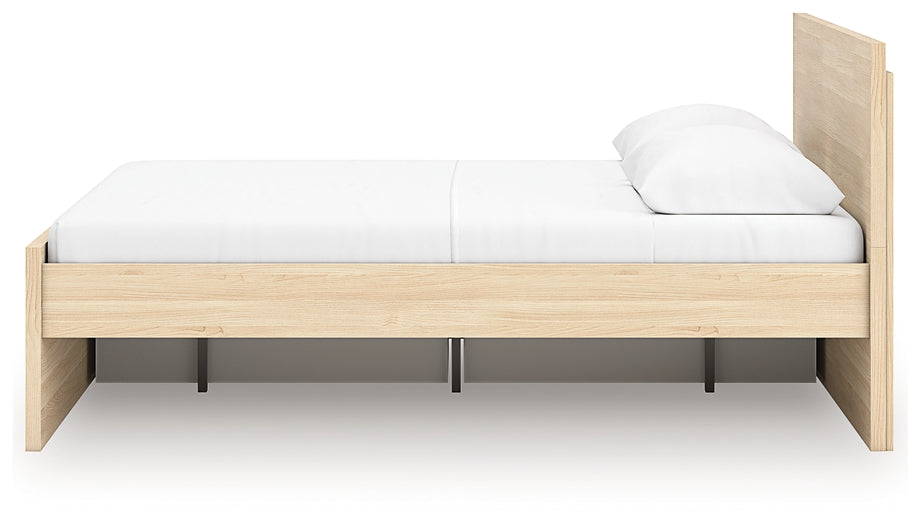 Onita Panel Platform Bed With 1 Side Storage