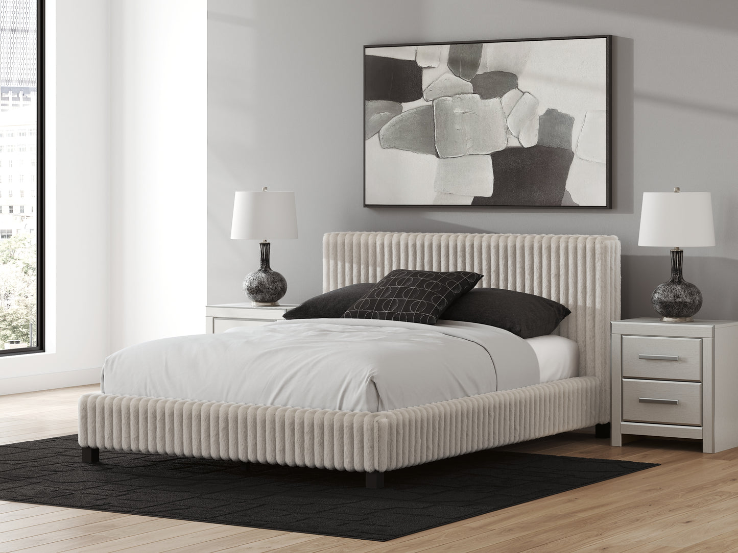 Zuraleus Upholstered Bed