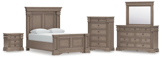Blairhurst Panel Bed, Dresser, Mirror, Chest And Nightstand