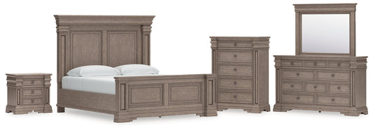 Blairhurst Panel Bed, Dresser, Mirror, Chest And Nightstand