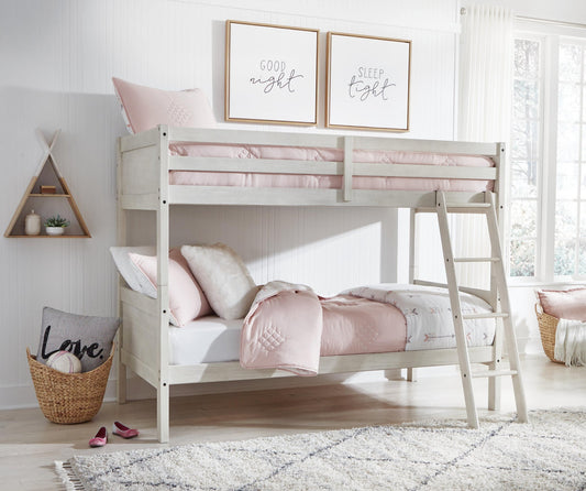 Litera doble Robbinsdale con escalera