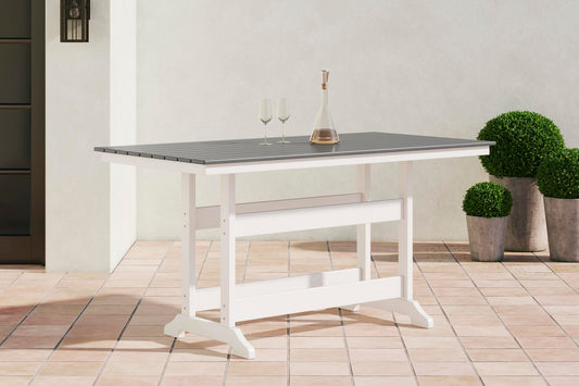 MESA DE MOSTRADOR RECTANGULAR TRANSVILLE CON OPCIÓN UMBRAL
