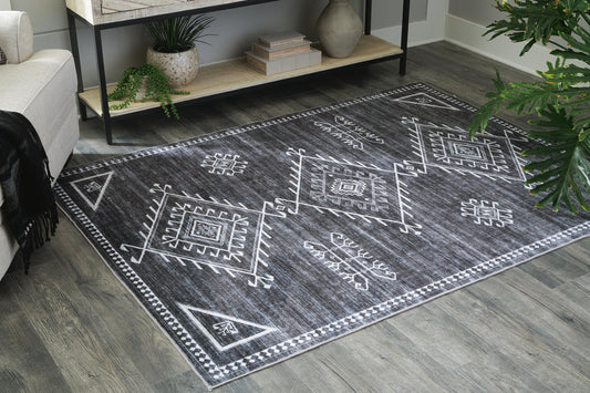 Alfombra lavable mediana Arloman