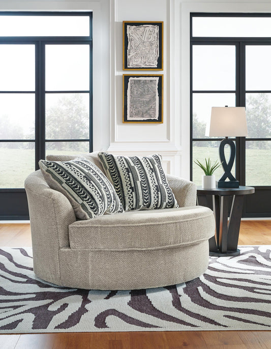 Silla giratoria decorativa extragrande Calnita