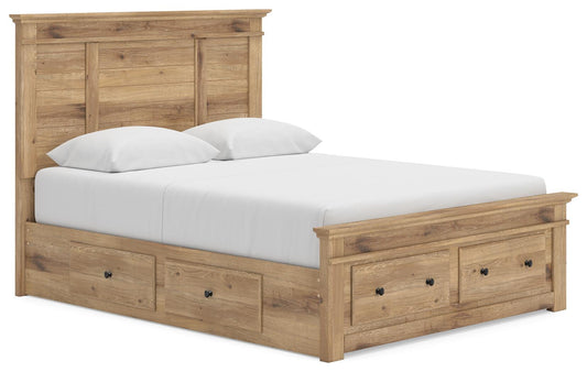 Makidern Panel Storage Bed