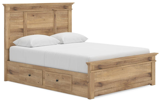 Makidern Panel Storage Bed