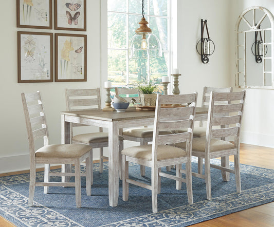 Juego de mesa de comedor Skempton (7 piezas)