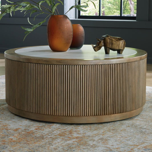 Mesa de cóctel redonda Camdill