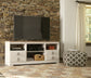 Mueble para TV LG Willowton con opción de chimenea