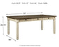 Mesa de comedor rectangular Bolanburg