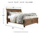 Cama tipo trineo Robbinsdale con almacenamiento