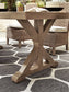 Mesa de comedor rectangular Beachcroft con UMB OPT