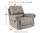 Sillón reclinable mecedor Olsberg