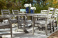 Mesa de comedor Visola RECT con UMB OPT