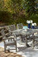 Mesa de comedor Visola RECT con UMB OPT