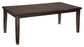Mesa de comedor Haddigan RECT EXT