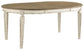 Mesa de comedor ovalada EXT Realyn
