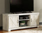 Mueble de TV LG Bellaby con opción de chimenea
