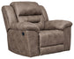 Sillón reclinable mecedor Stoneland